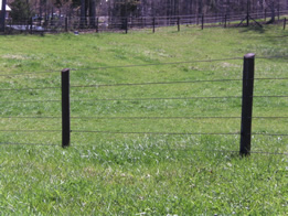 Brown PolyPlus HTP® Fence installed in Virginia