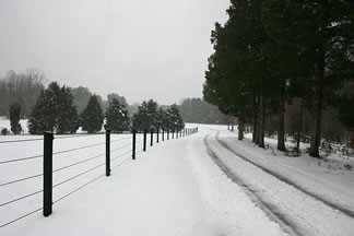 PolyPlus HTP® fencing installed near North Carolina and Virginia line