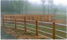 4 strands white safefence