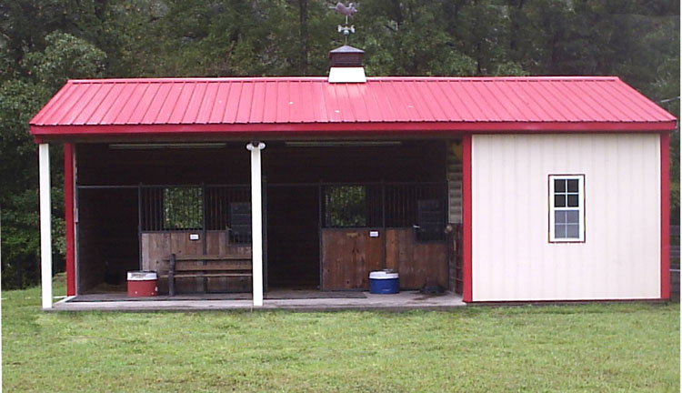 Run-in Shed